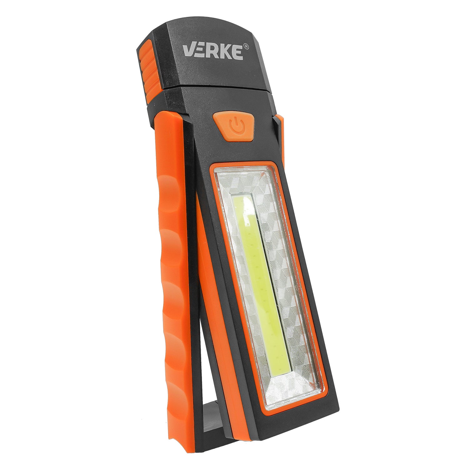 LAMPA DE LUCRU LED COB 160LM + 50LM VERKE - MAGNETICA, CU CARLIG, CAP ROTATIV 90°