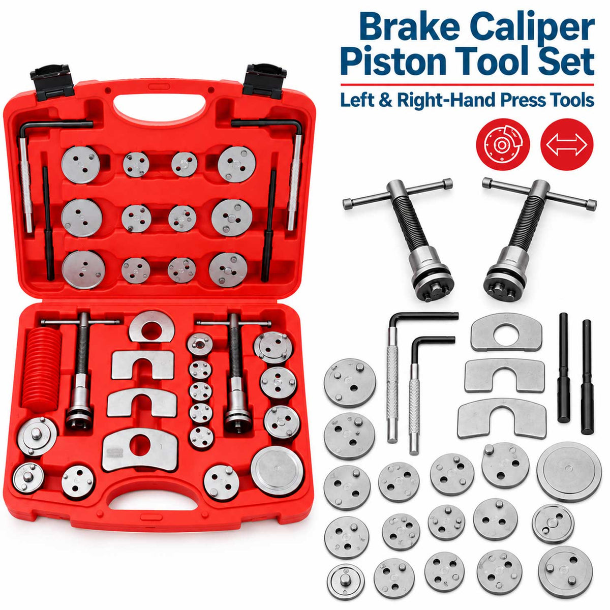 Trusa presa piston etriere de frana 35 piese GEBO TOOLS