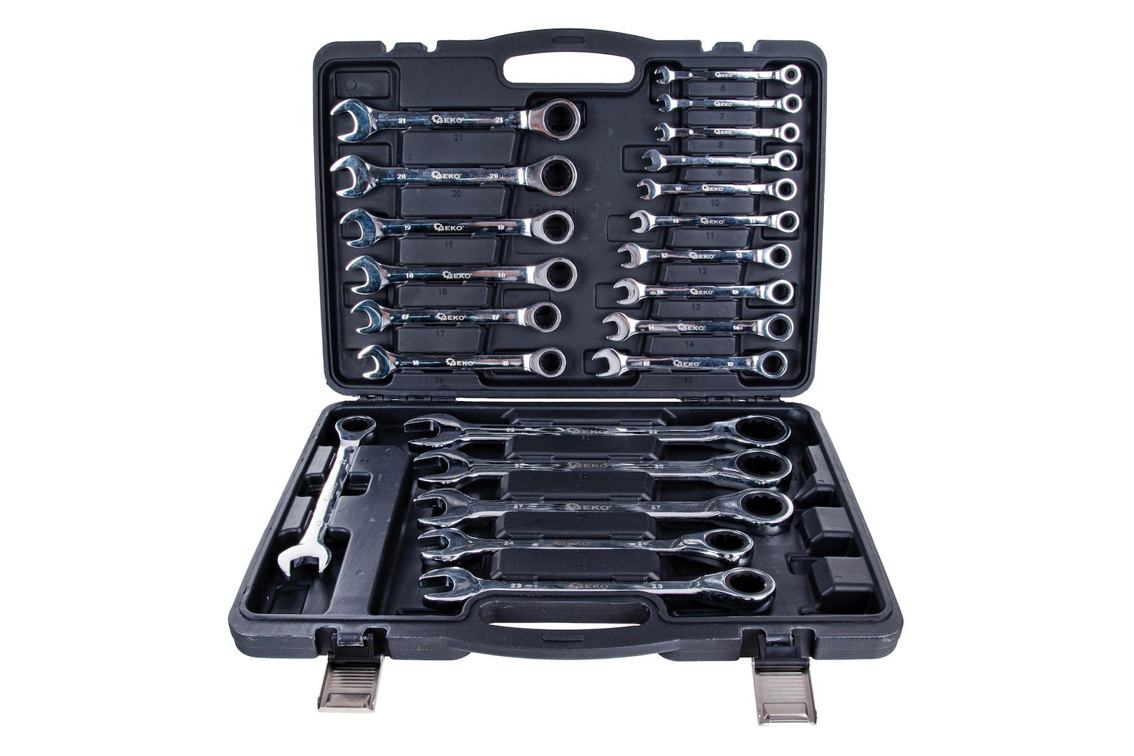 SET CHEI COMBINATE CU CLICHET 6-32MM 22 PIESE - GEKO