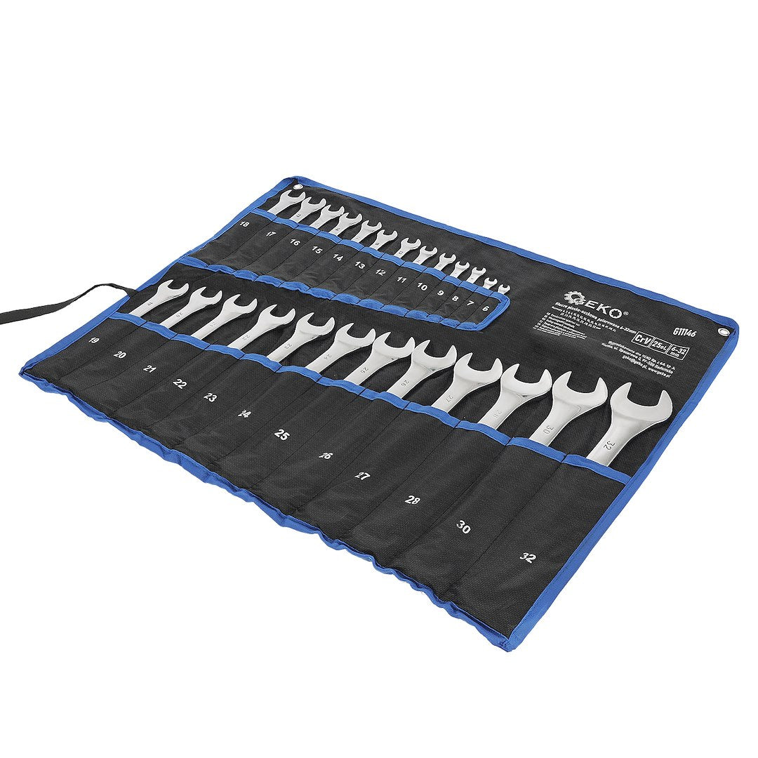 SET 25 DE CHEI COMBINATE FIXE SI INELARE CRV 6-32MM - GEKO