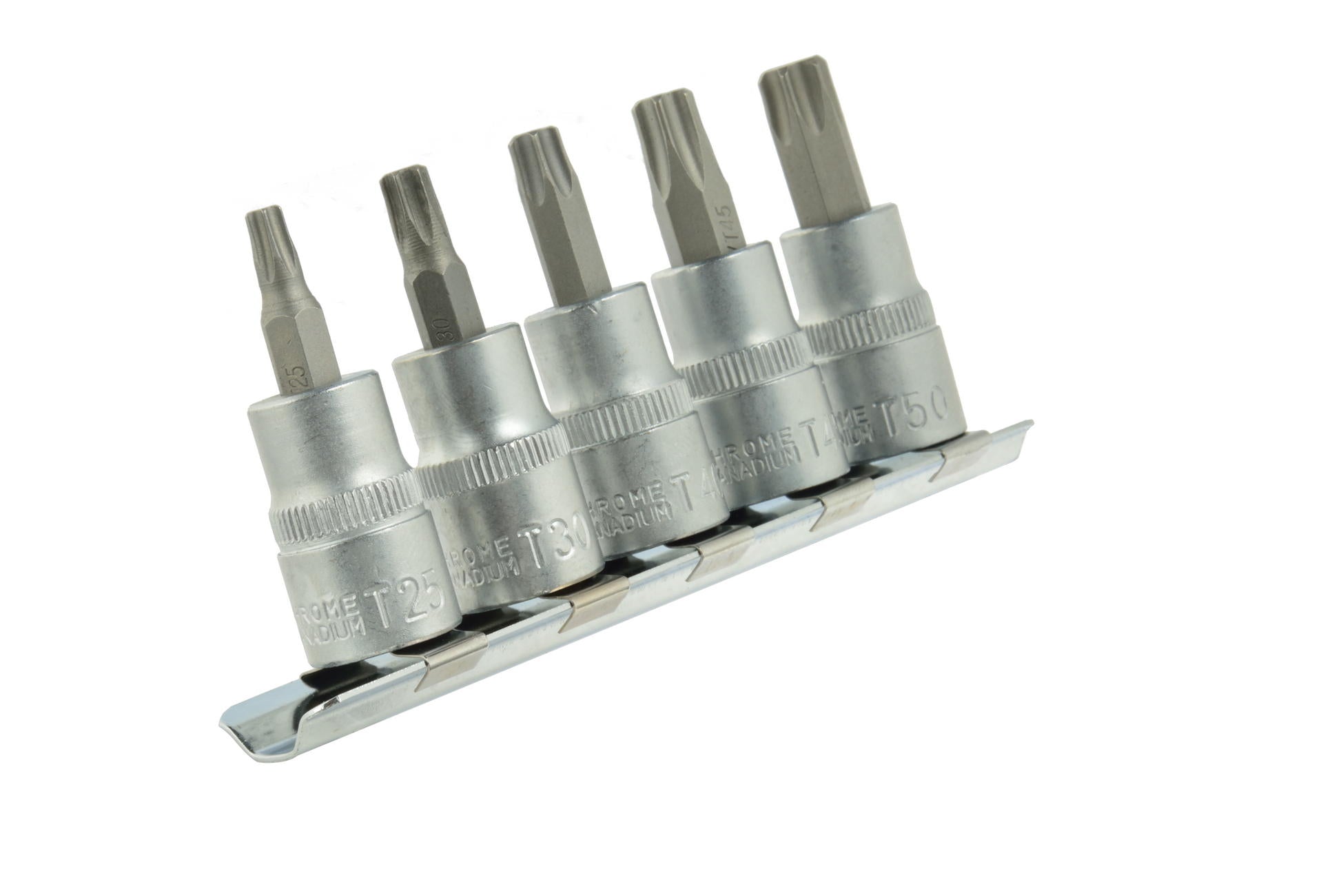 SET 5 CHEI BITI TORX T25-T50 3/8" CrV - GEKO