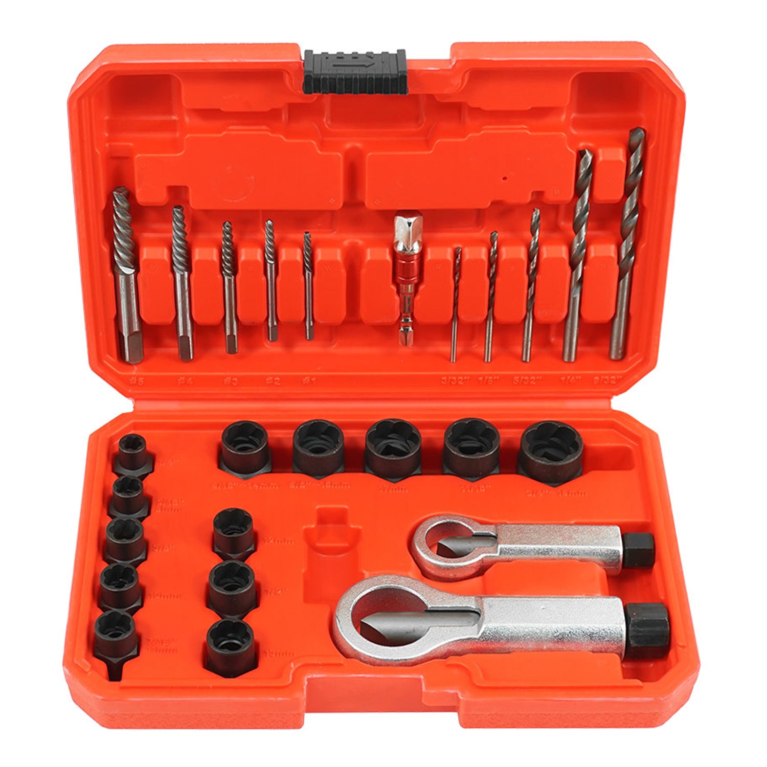 TRUSA EXTRACTOARE SURUBURI PIULITE STIFTURI UZATE RUPTE 26 PIESE - VERKE