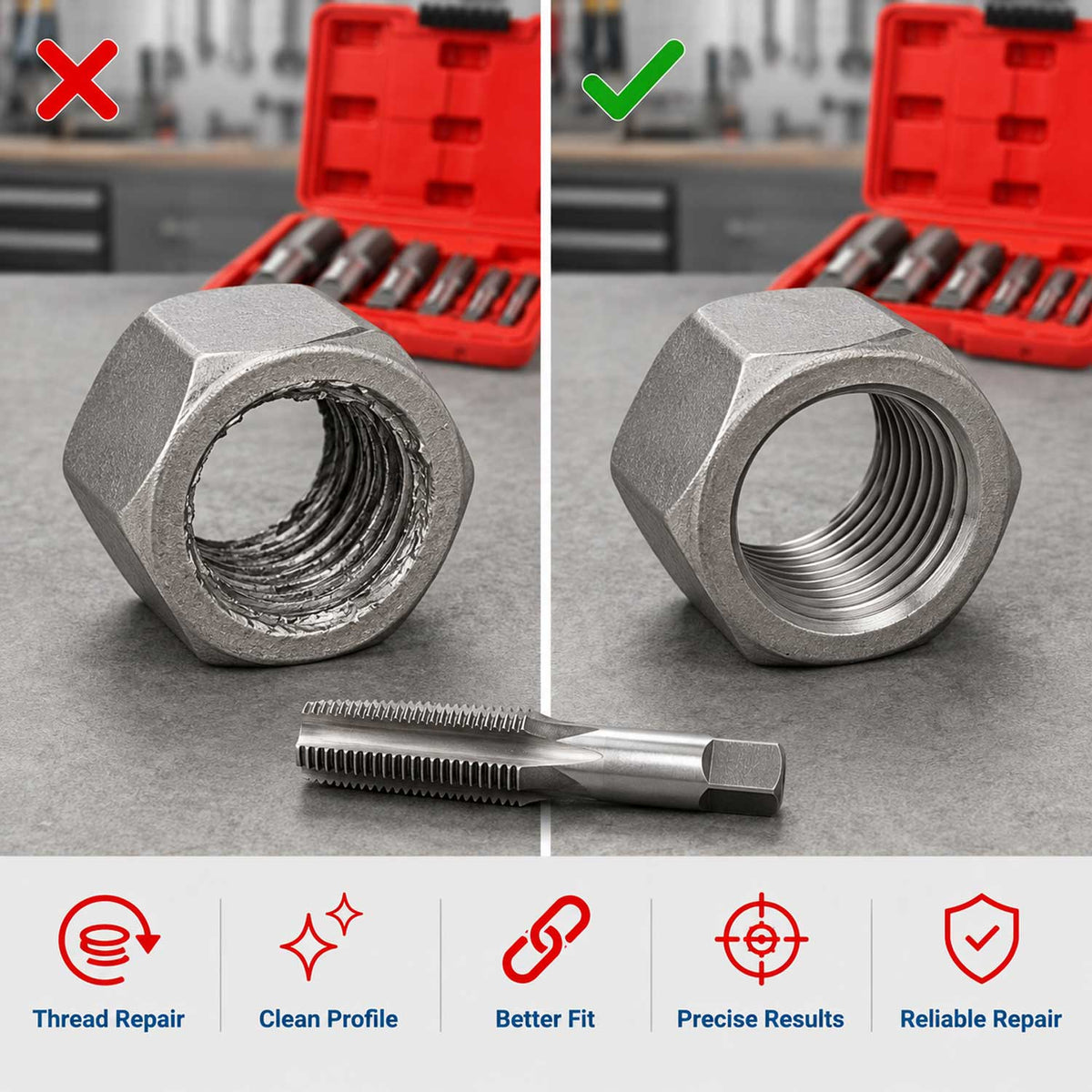 Set tarozi pentru tevi 6 piese GEBO TOOLS