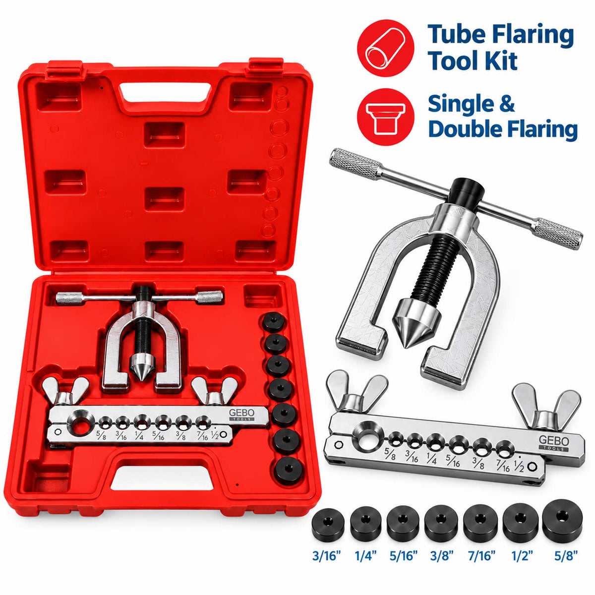 Trusa de bercuit conducte GEBO TOOLS