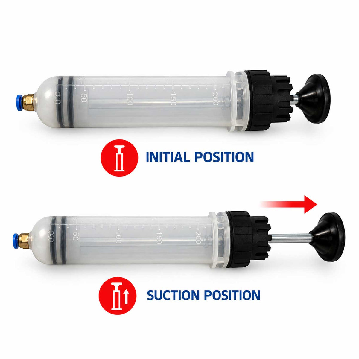 Pompa de transfer pentru lichide 200ml GEBO TOOLS