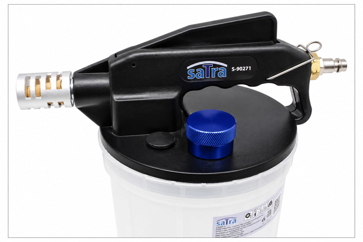 Dispozitiv pneumatic pentru aerisire frane si schimb lichid de frana 3L SATRA