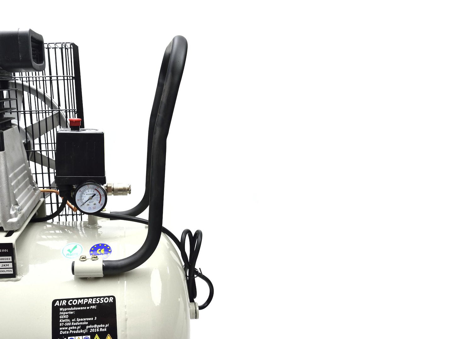 COMPRESOR AER 100L 390L/MIN 220V GEKO