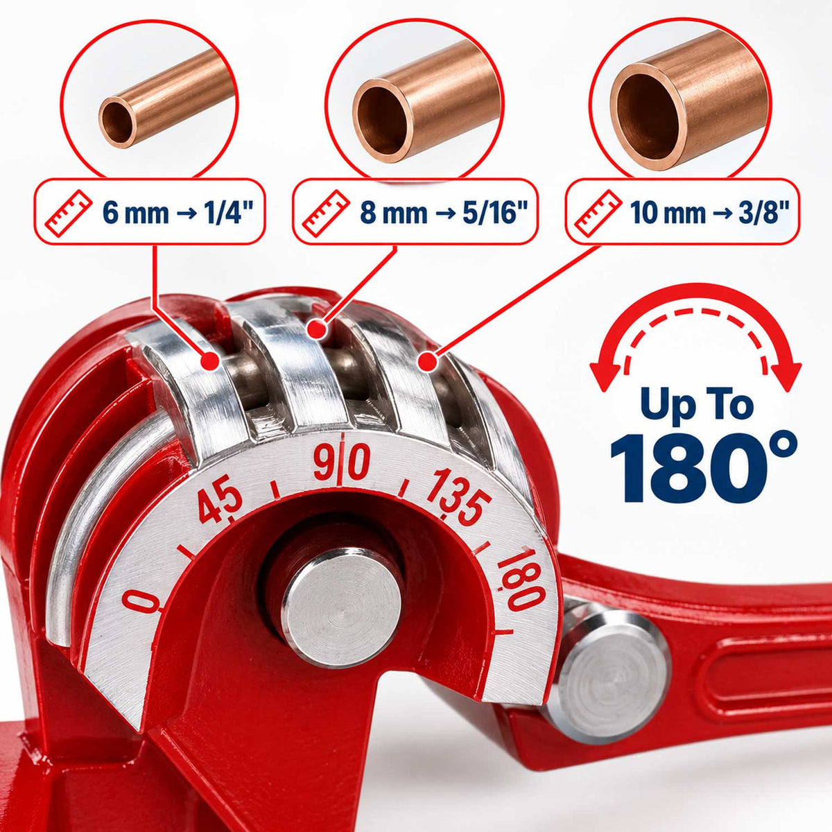 Dispozitiv indoit conducte teava manual 6 mm / 8mm / 10mm GEBO TOOLS