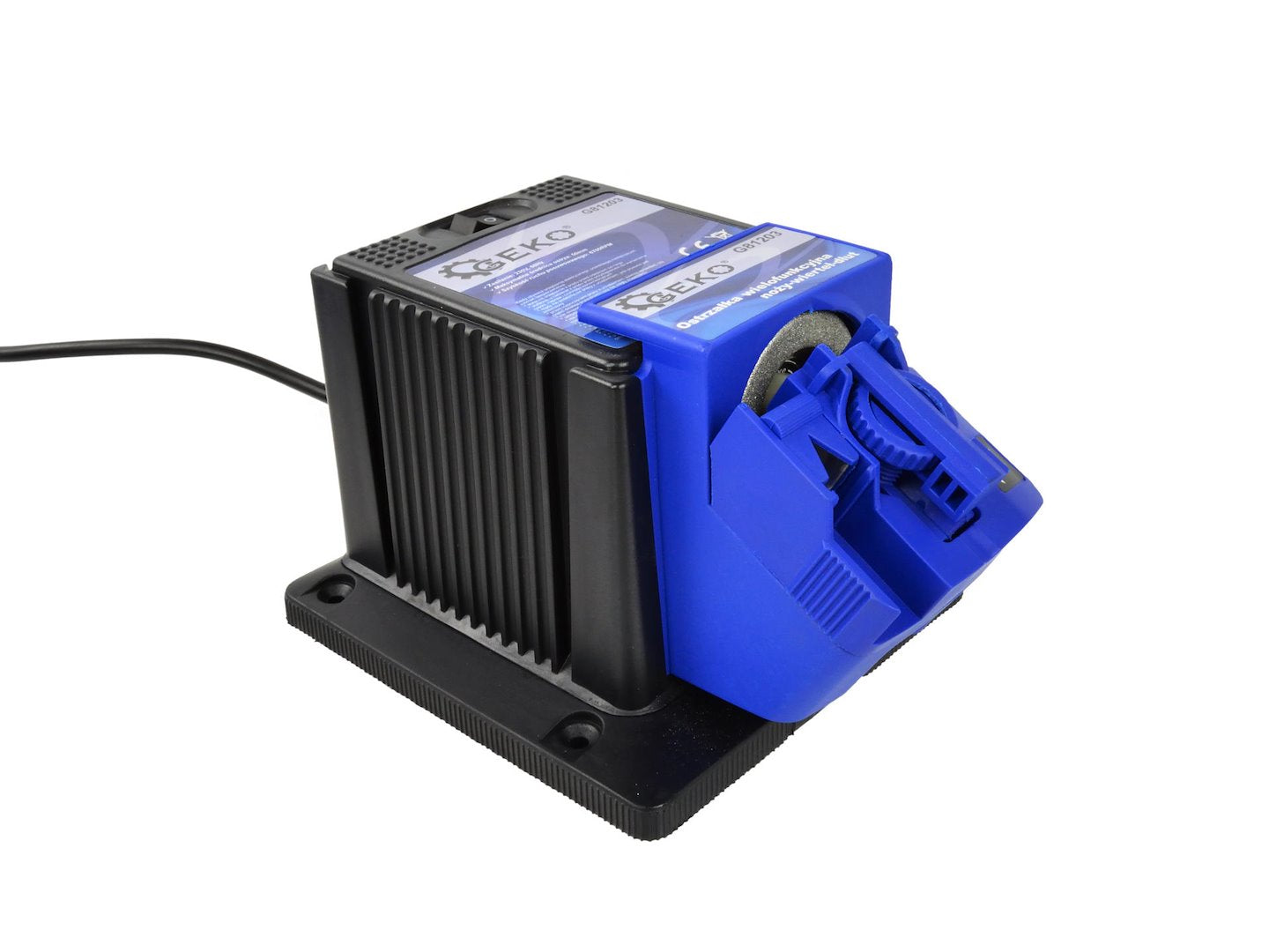 MASINA MULTIFUNCTIONALA DE ASCUTIT PENTRU CUTITE, BURGHIE SI DALTI GEKO