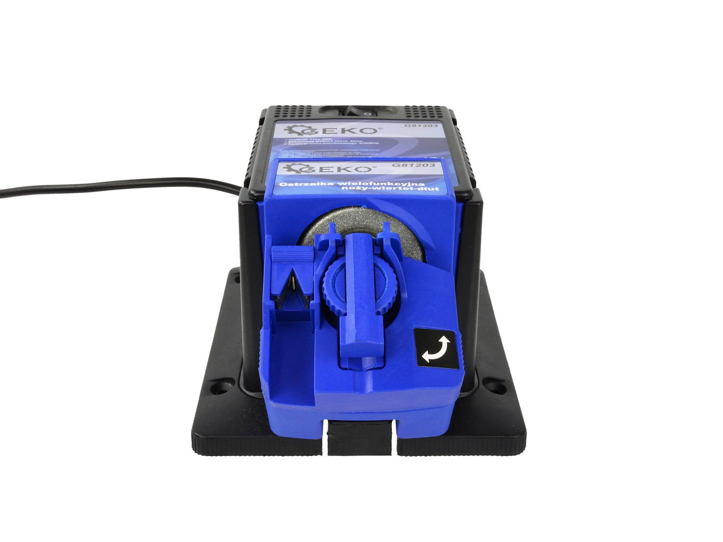 MASINA MULTIFUNCTIONALA DE ASCUTIT PENTRU CUTITE, BURGHIE SI DALTI GEKO