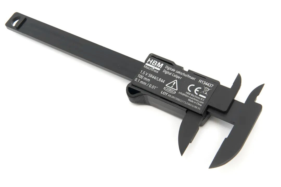 SUBLER DIGITAL 100 MM, AFISAJ LCD, PRECIZIE 0.1 MM, CONVERSIE MM/INCH, INSTRUMENT DE MASURA PRECIS HBM OLANDA