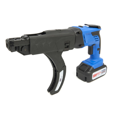 MASINA DE INSURUBAT CU BANDA DE SURUBURI PENTRU GIPS-CARTON 9-55MM CU ACUMULATOR 18V 4AH HBM