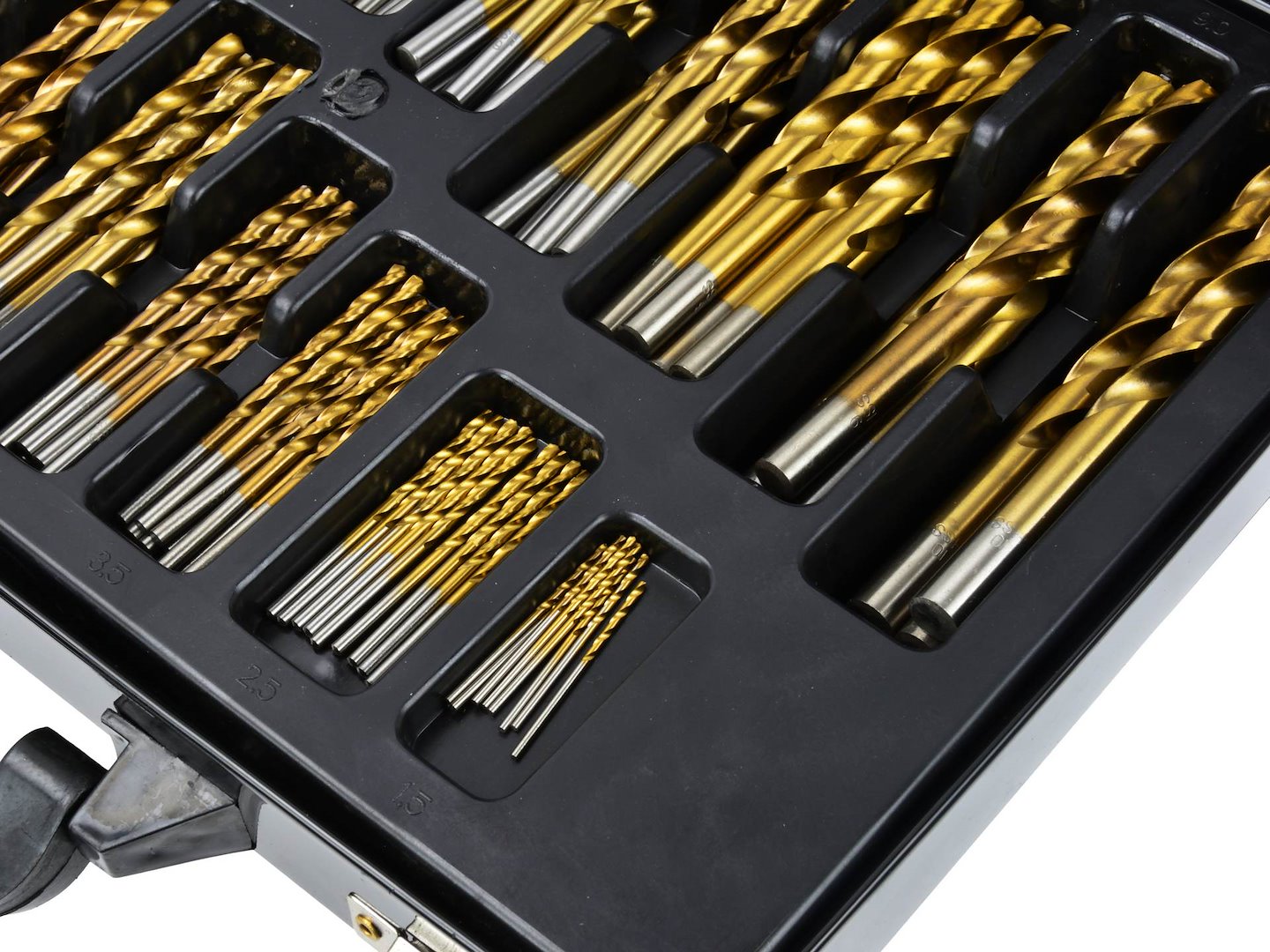 SET 170 DE BURGHIE HSS TITAN PENTRU METAL 1-10MM - GEKO