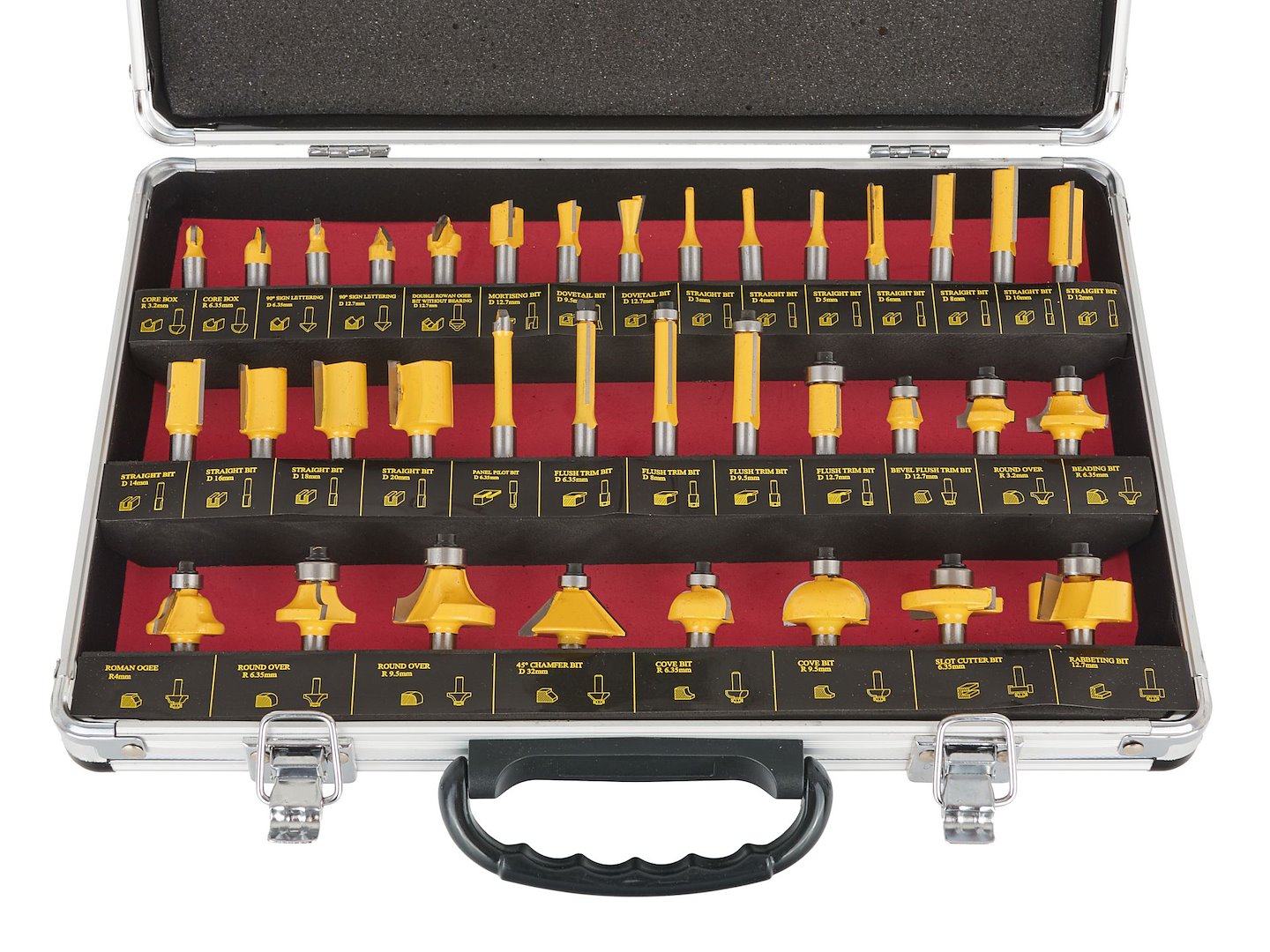 SET 35 DE FREZE PENTRU LEMN - KELTIN