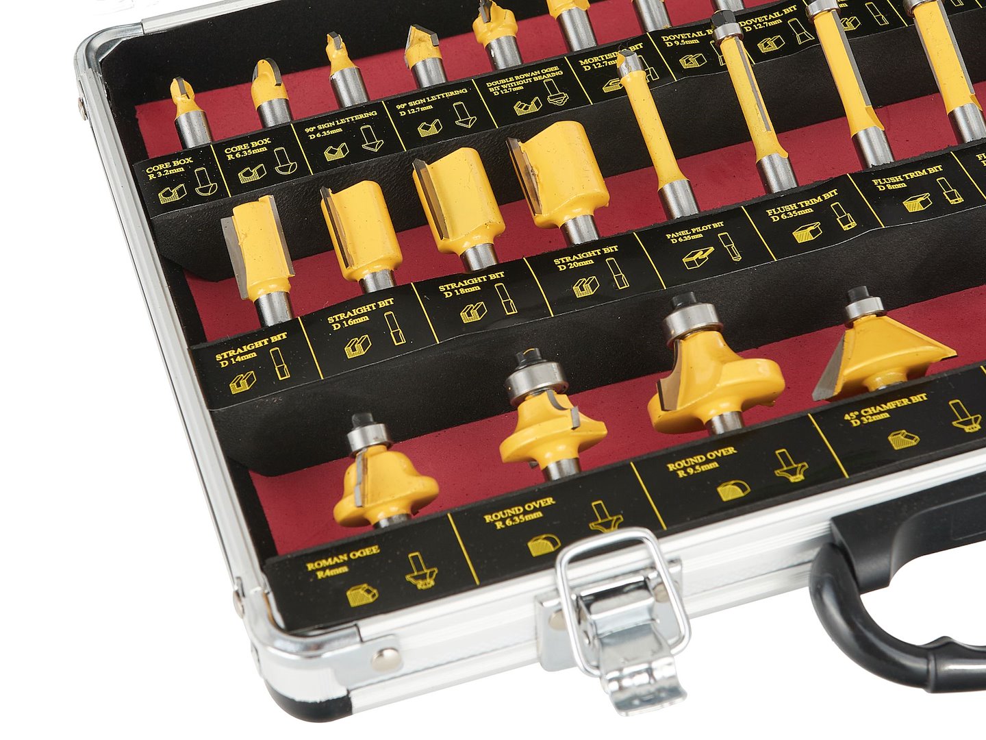 SET 35 DE FREZE PENTRU LEMN - KELTIN