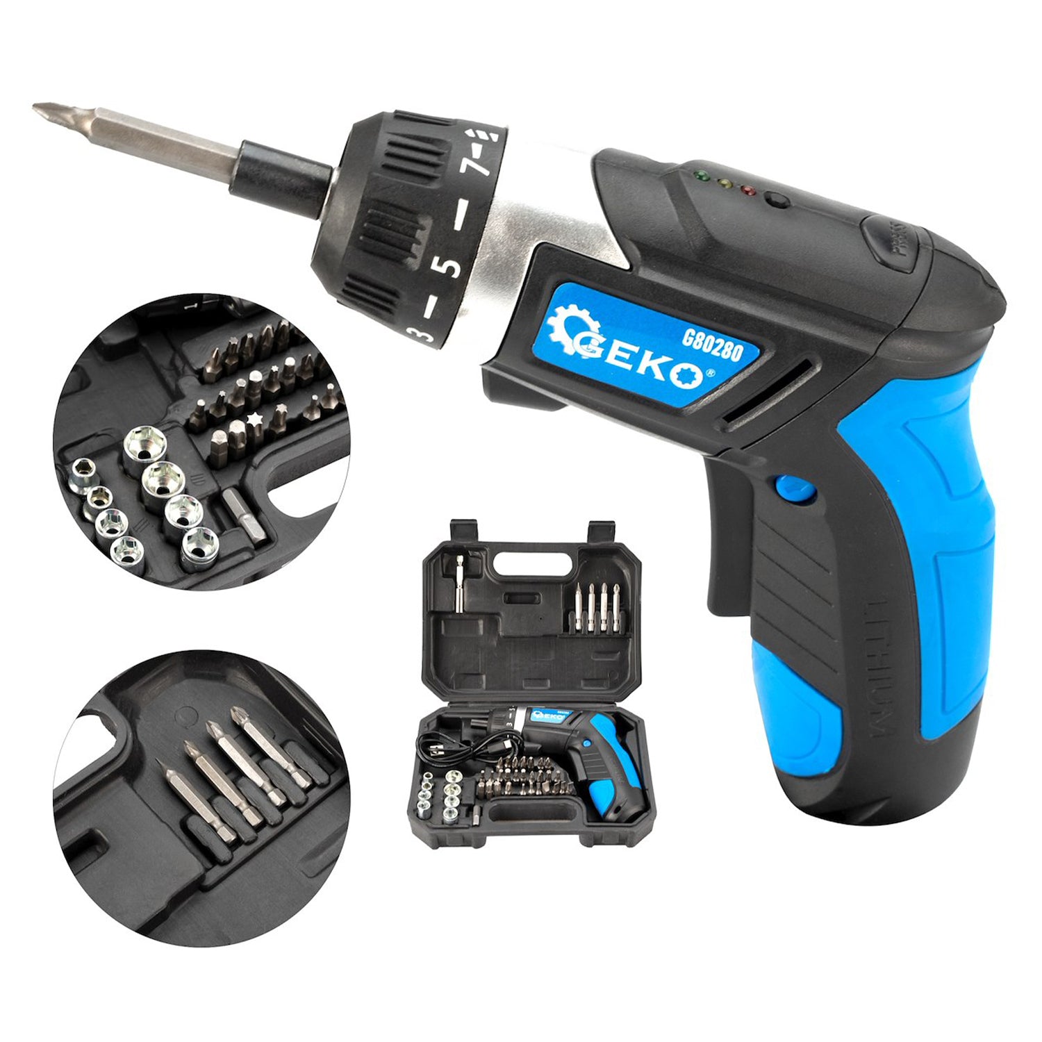 SURUBELNITA ELECTRICA REINCARCABILA 3.6 1300 mAh - GEKO