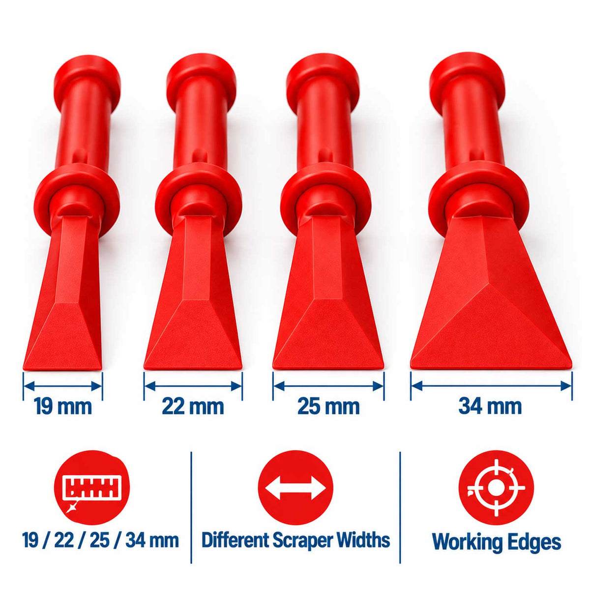 Set scule indepartat contra greutate 4 piese GEBO TOOLS