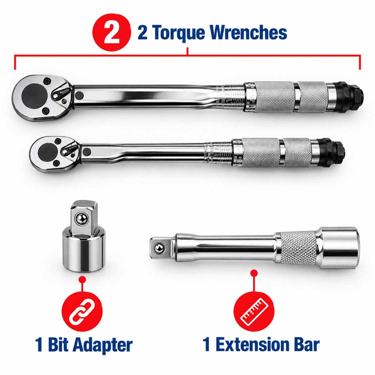 Set chei dinamometrice de la 2 - 210NM GEBO TOOLS