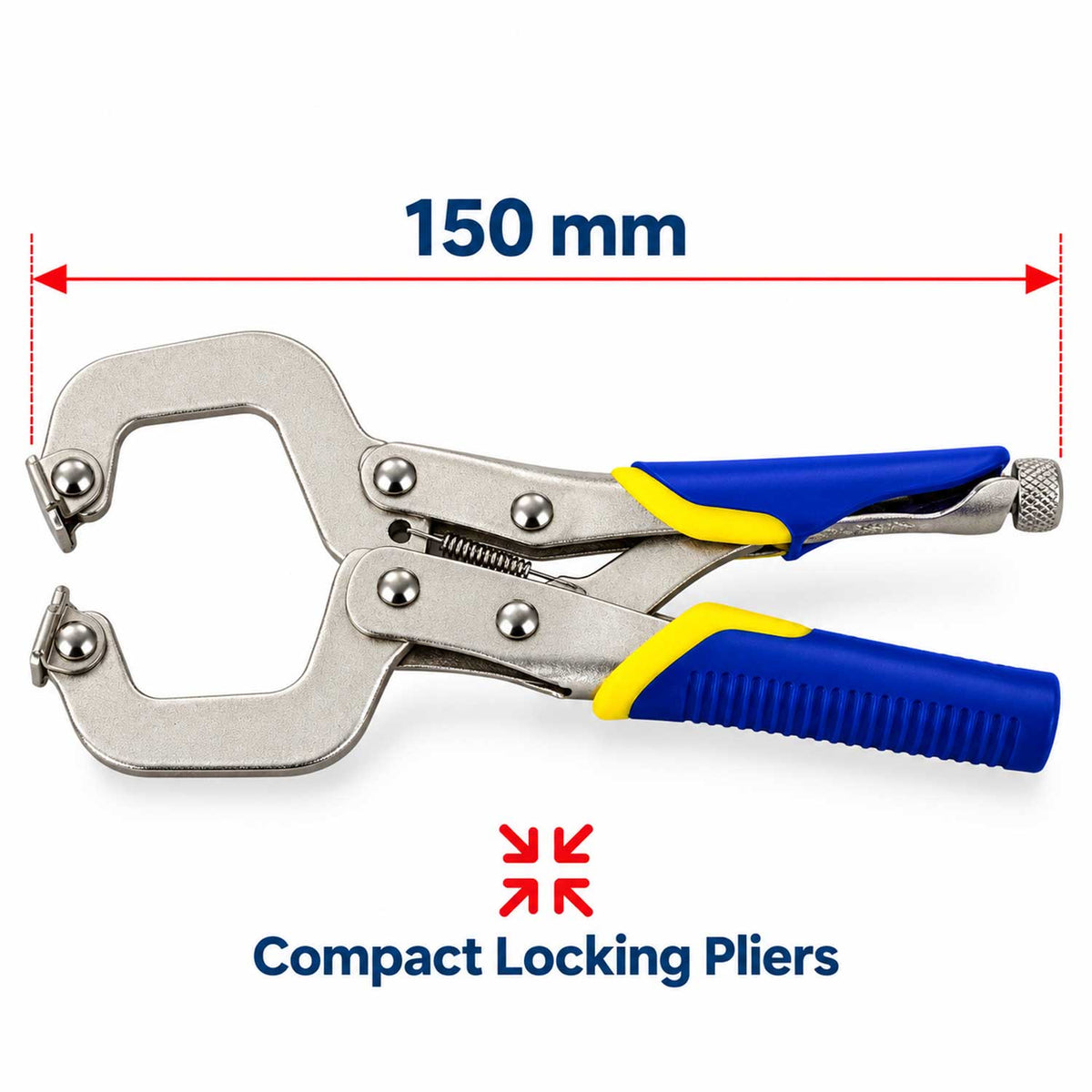 Cleste autoblocant pentru tinichigerie 150mm GEBO TOOLS