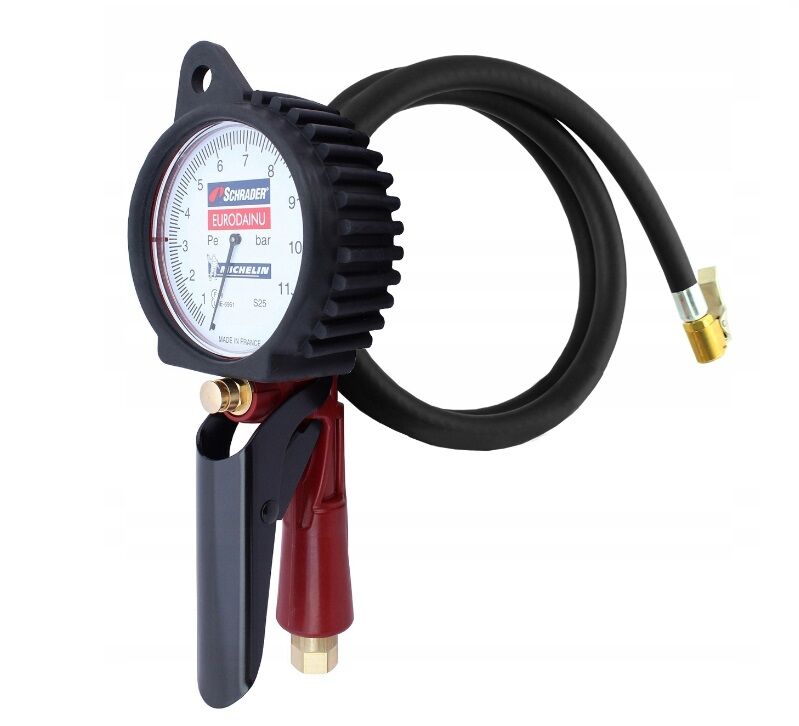 PISTOL PROFESIONAL UMFLAT ANVELOPE SCHRADER MICHELIN EURODAINU 0-11BAR