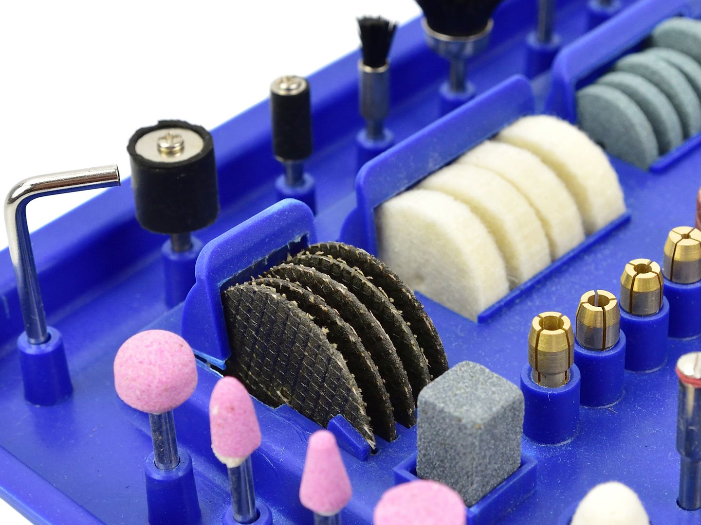 SET MINI POLIZOR CU ACCESORII 222 PIESE 220V GEKO