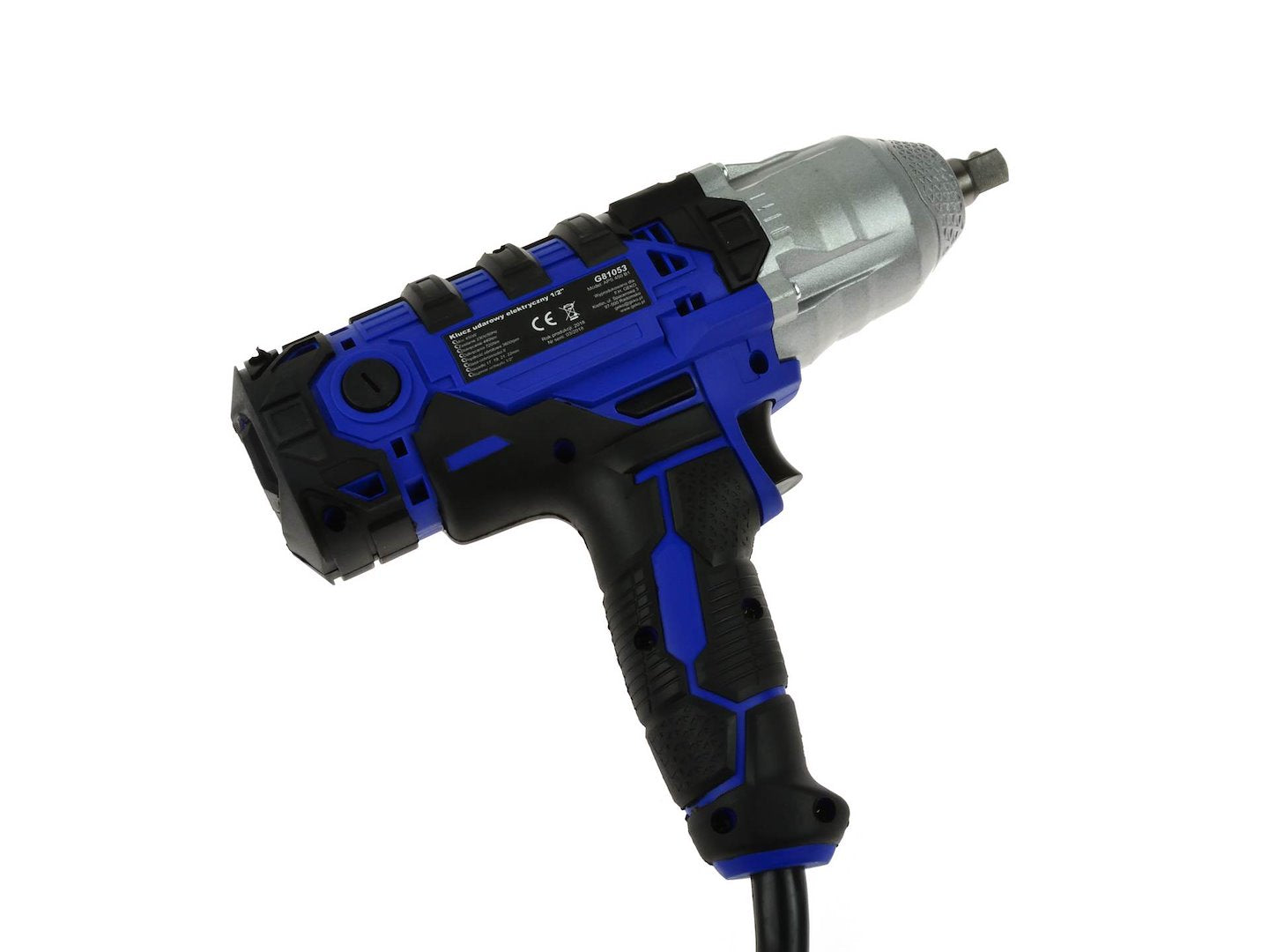 PISTOL ELECTRIC DE IMPACT 1/2'' CU TUBULARE 450NM 230V GEKO