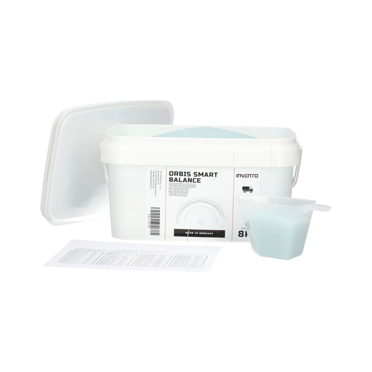 PULBERE GRANULE PENTRU ECHILIBRAT ROTI CAMIOANE 8KG