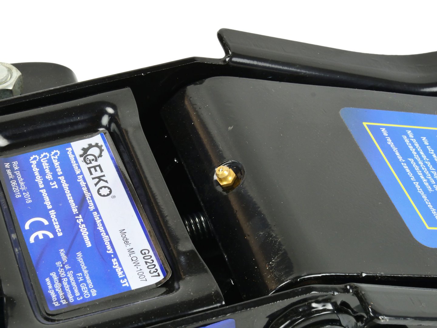 CRIC HIDRAULIC TIP CROCODIL TALIE JOASA 3T 75-500MM GEKO