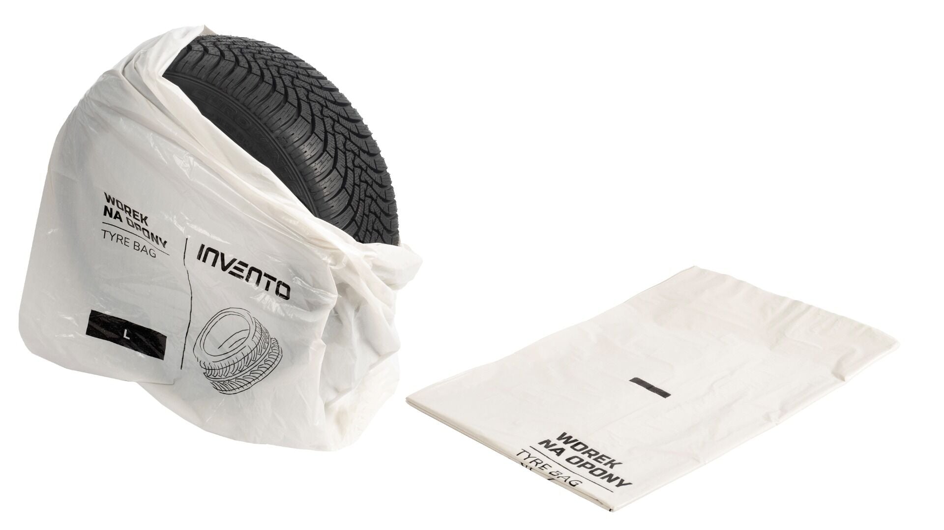 SET 10 SACI REZISTENTI PENTRU ANVELOPE, MARIMEA L 1000X1000MM