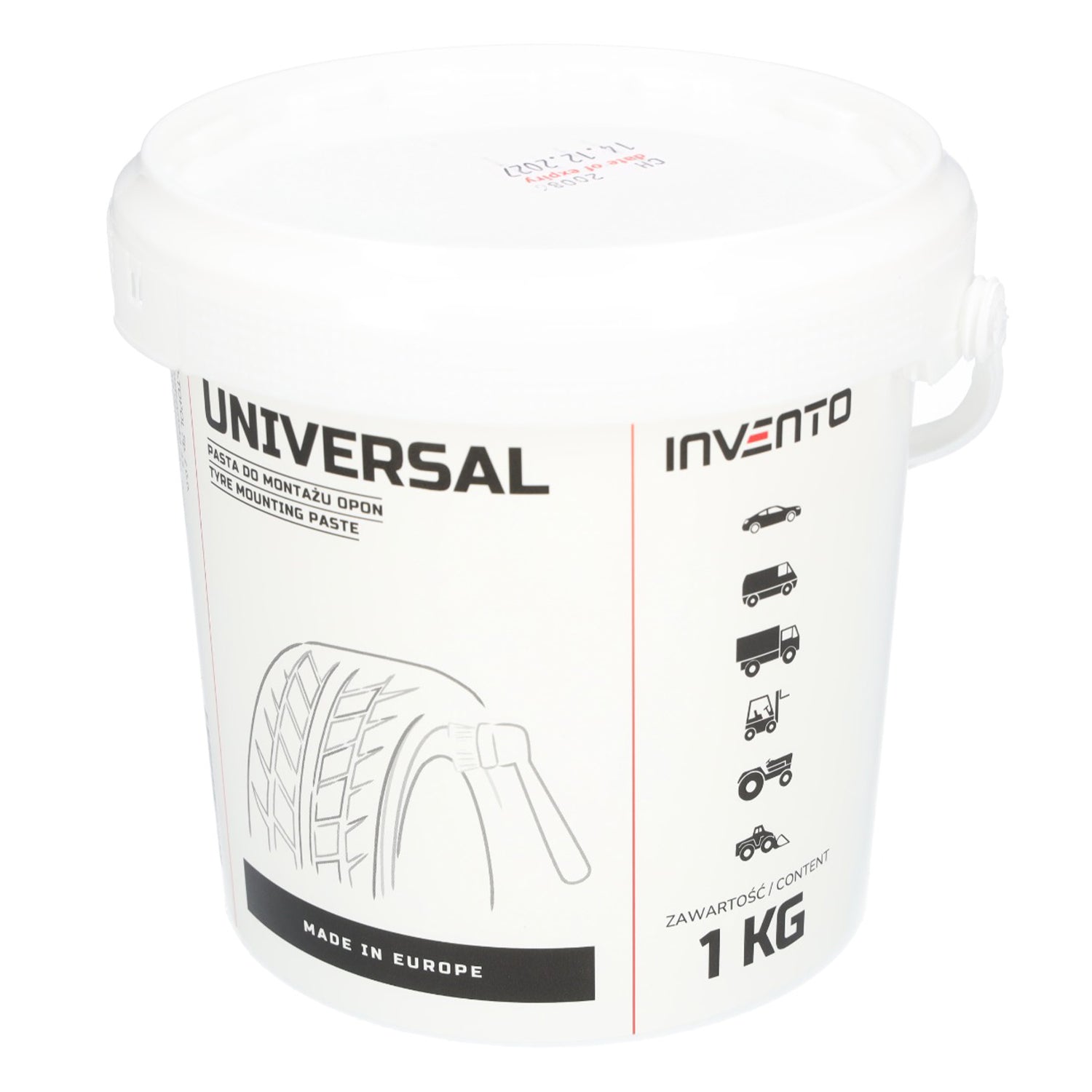 PASTA DE MONTAJ UNIVERSALA PENTRU ANVELOPE INVENTO 1 KG