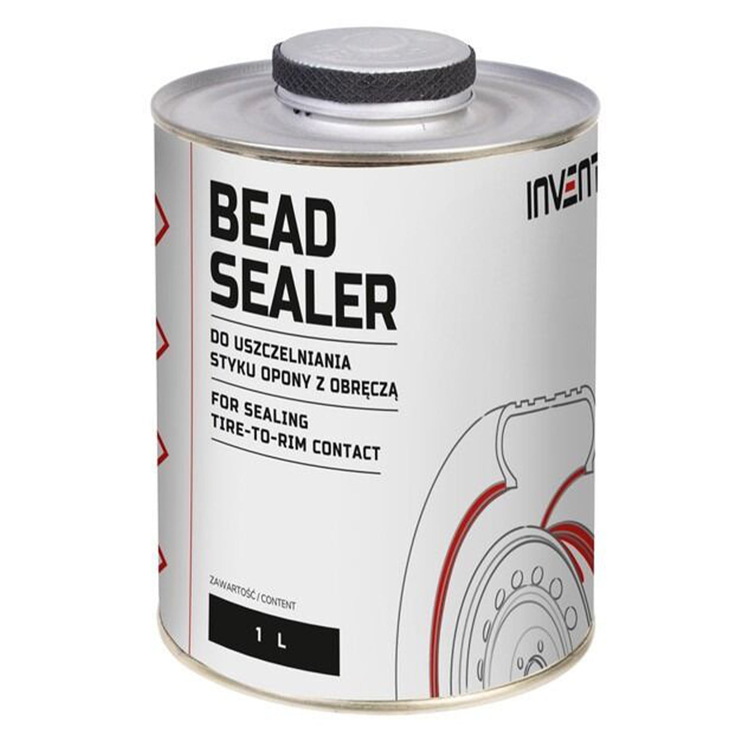 SOLUTIE DE ETANSARE ANVELOPA BEAD SEALER CU PENSULA, 1L - INVENTO