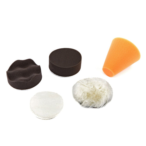 SET REZERVE BURETI POLISH PENTRU MASINA DE POLISAT 75 MM 5 PIESE HBM OLANDA