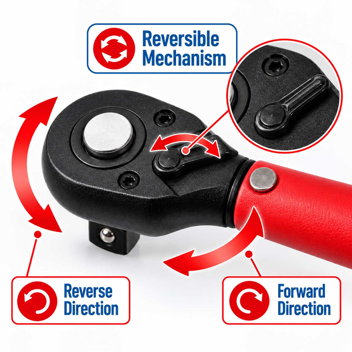Cheie dinamometrica 1/2 28-210 NM GEBO TOOLS