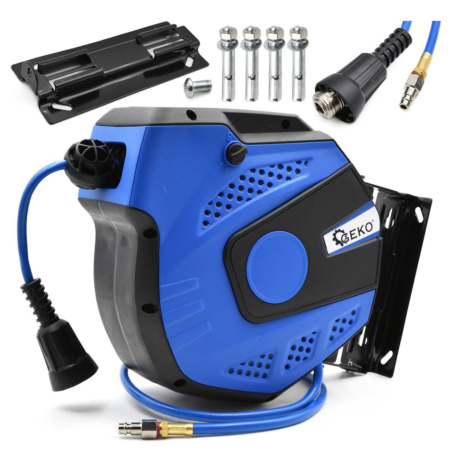 TAMBUR FURTUN AER COMPRIMAT 14M CU BLOCARE SI RETRAGERE AUTOMATA - GEKO