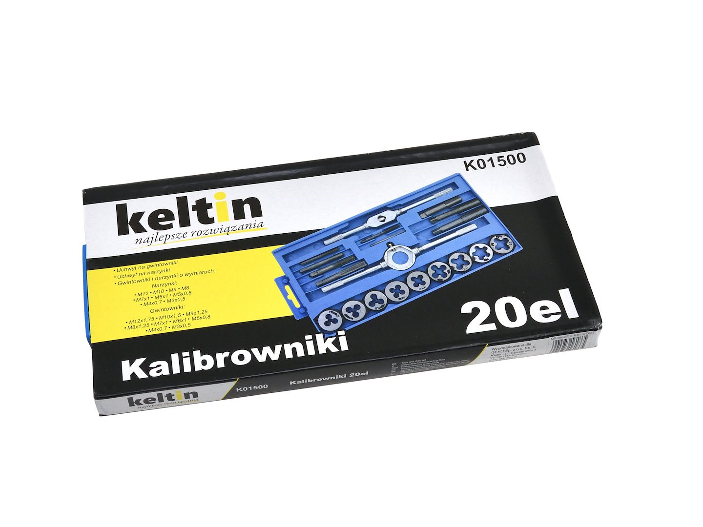 SET TAROZI SI FILIERE KELTIN 20 PIESE, FILET METRICE M3-M12