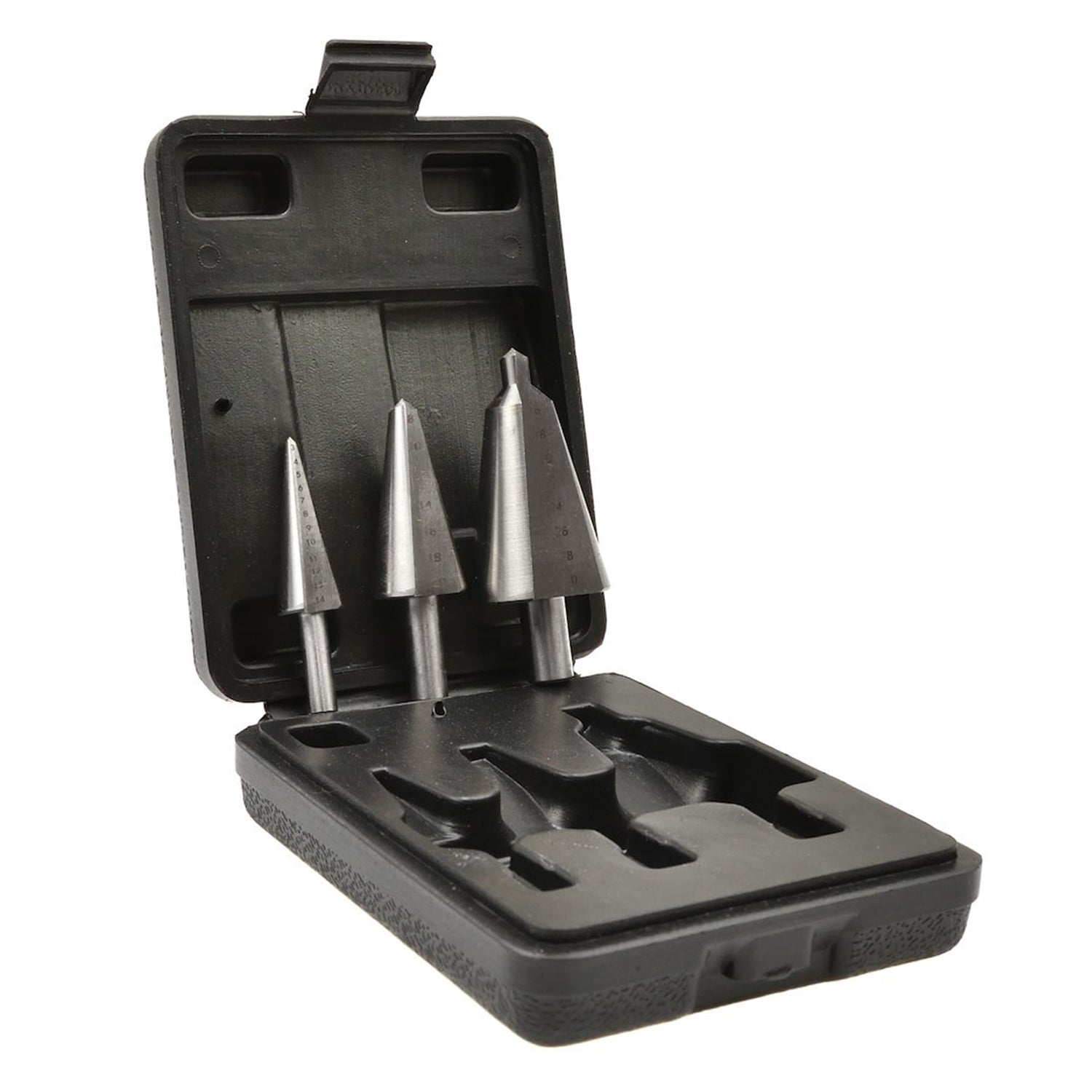 SET 3 BURGHIE CONICE HSS 3-30MM - GEKO