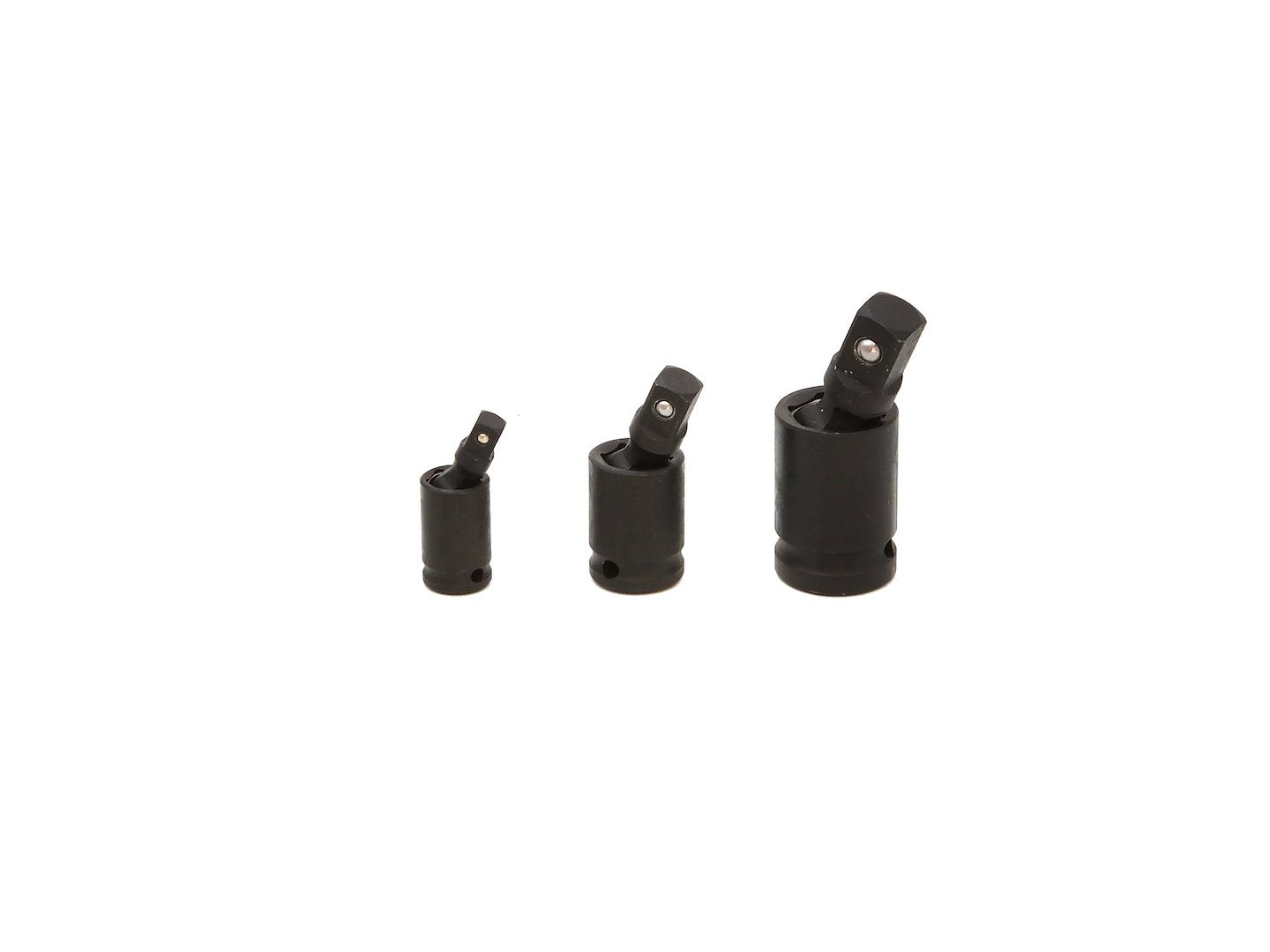 SET ADAPTOARE IMPACT CU ARTICULATIE CARDANICA 1/4'', 3/8'' 1/2'' 3 PIESE GEKO