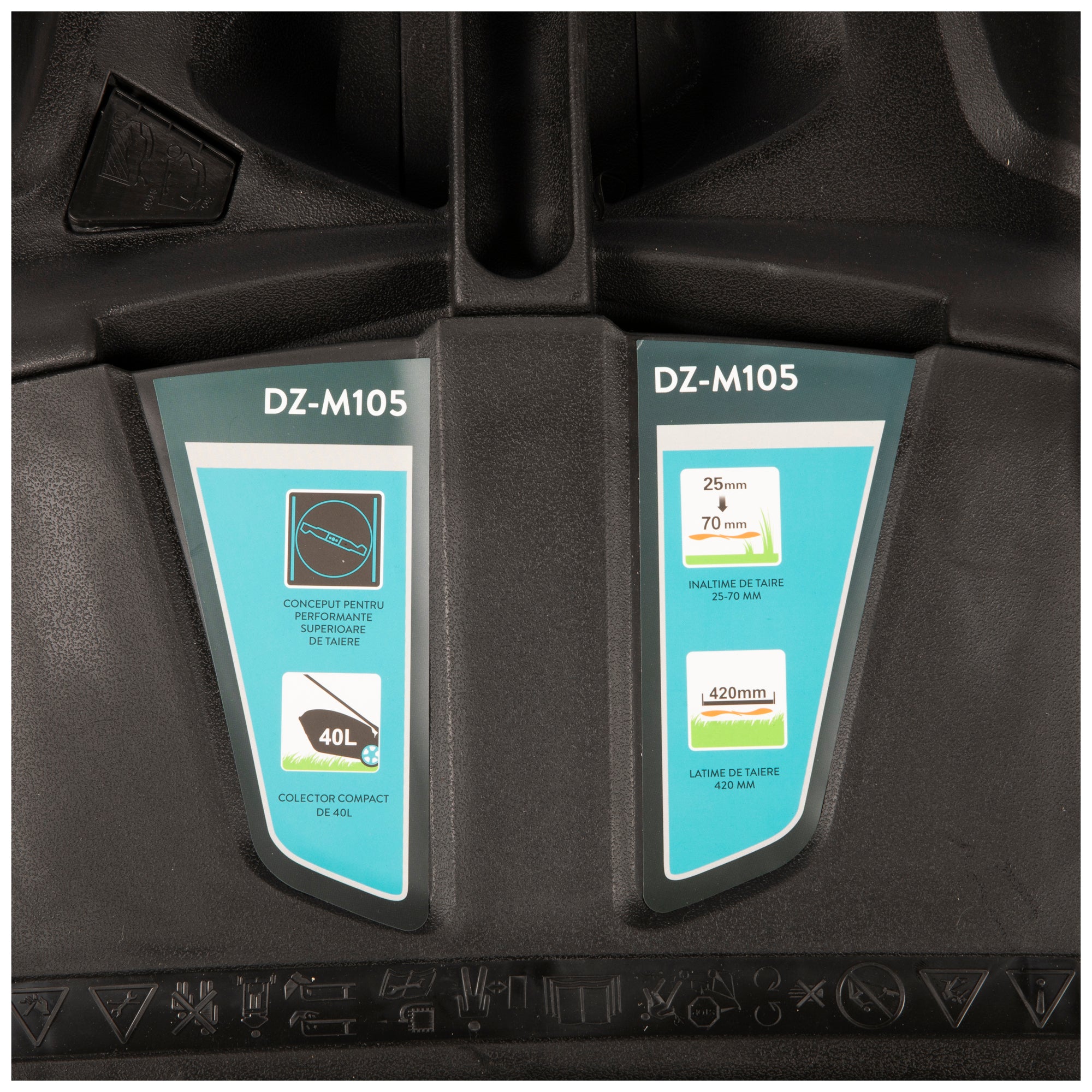 MASINA DE TUNS IARBA GAZON PE BENZINA 146CC 43CM