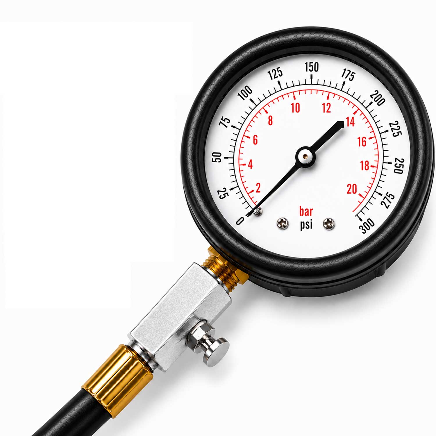 Tester compresmetru compresie motoare benzina 8 piese GEBO TOOLS