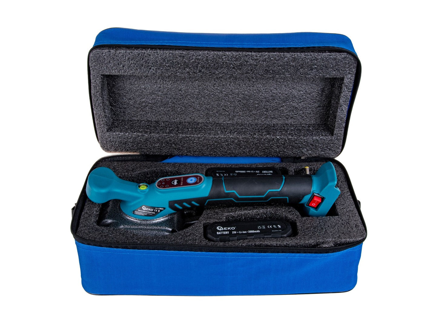 MASINA CU VENTUZA PENTRU NIVELAREA PRIN VIBRATII A PLACILOR CERAMICE 2 BATERII 21V 2000MAH