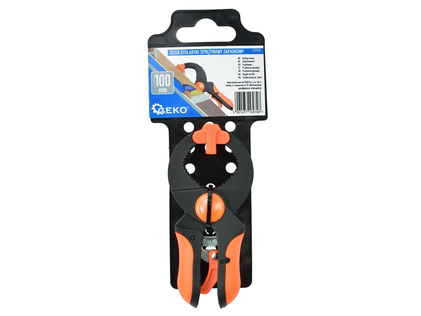 CLEMA CLESTE DE FIXARE PENTRU TAMPLARIE 100MM GEKO