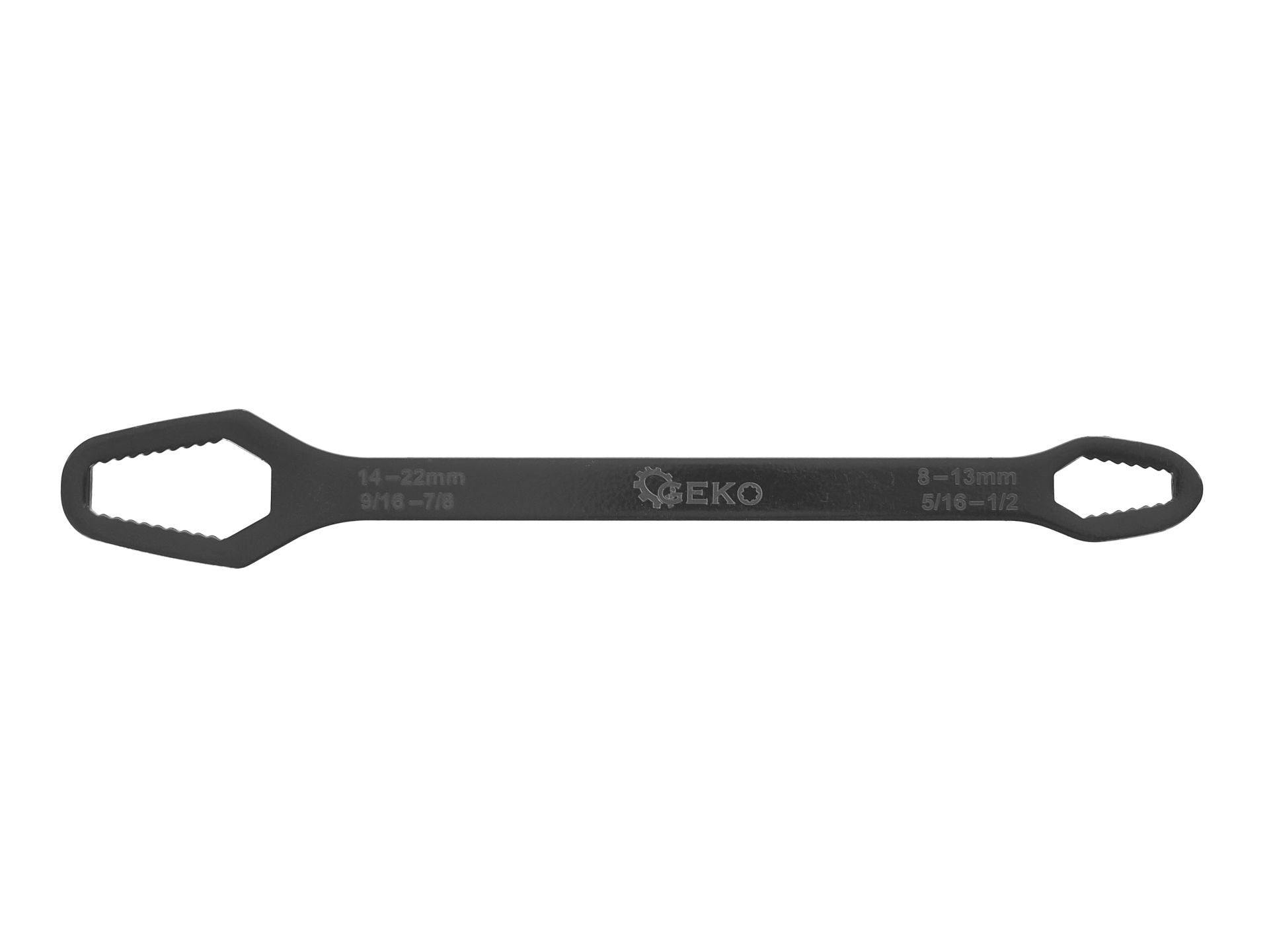 CHEIE DUBLA INELARA UNIVERSALA 14-22 / 8 - 13 MM CrV 270MM - GEKO
