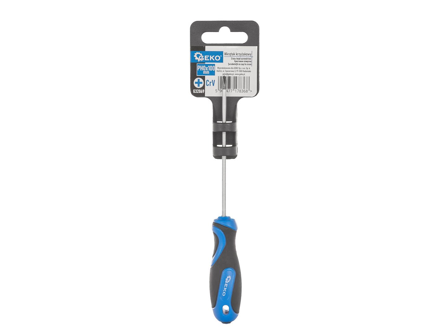 SURUBELNITA PHILIPS PH0 x 100MM CU VARF MAGNETIC GEKO