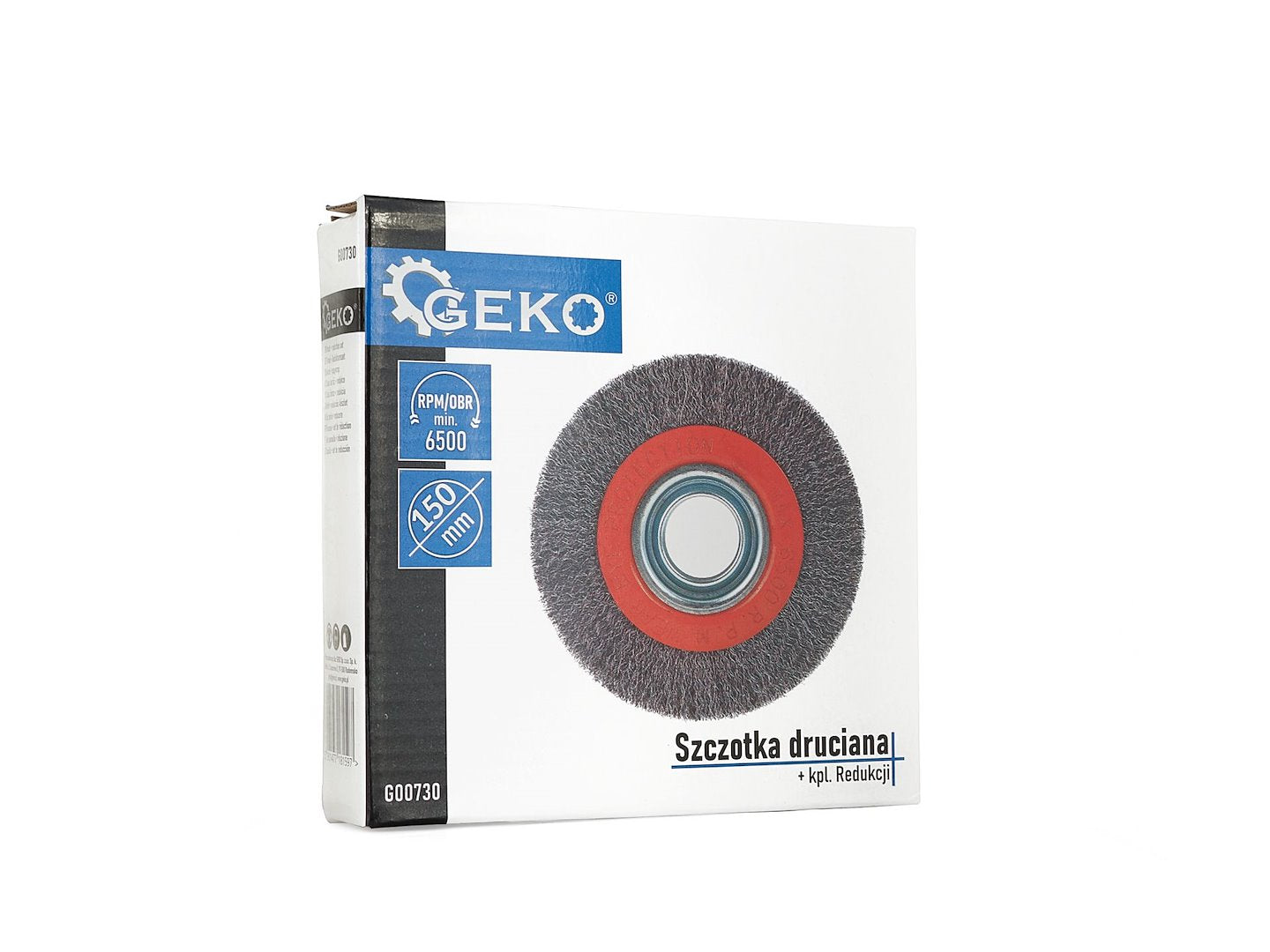 PERIE DISC DIN SARMA 150 X 32MM - PENTRU CURATARE SI SLEFUIRE METAL - GEKO