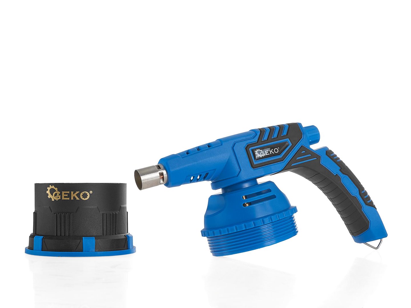 LAMPA DE LIPIT PE GAZ CU PIEZO 360° 190G, FLACARA REGABILA 1200°C - GEKO