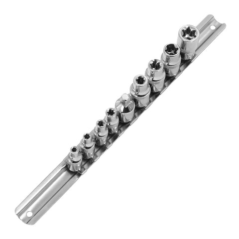 SET TUBULARE TORX PROFIL E 1/4 3/8 8 PIESE