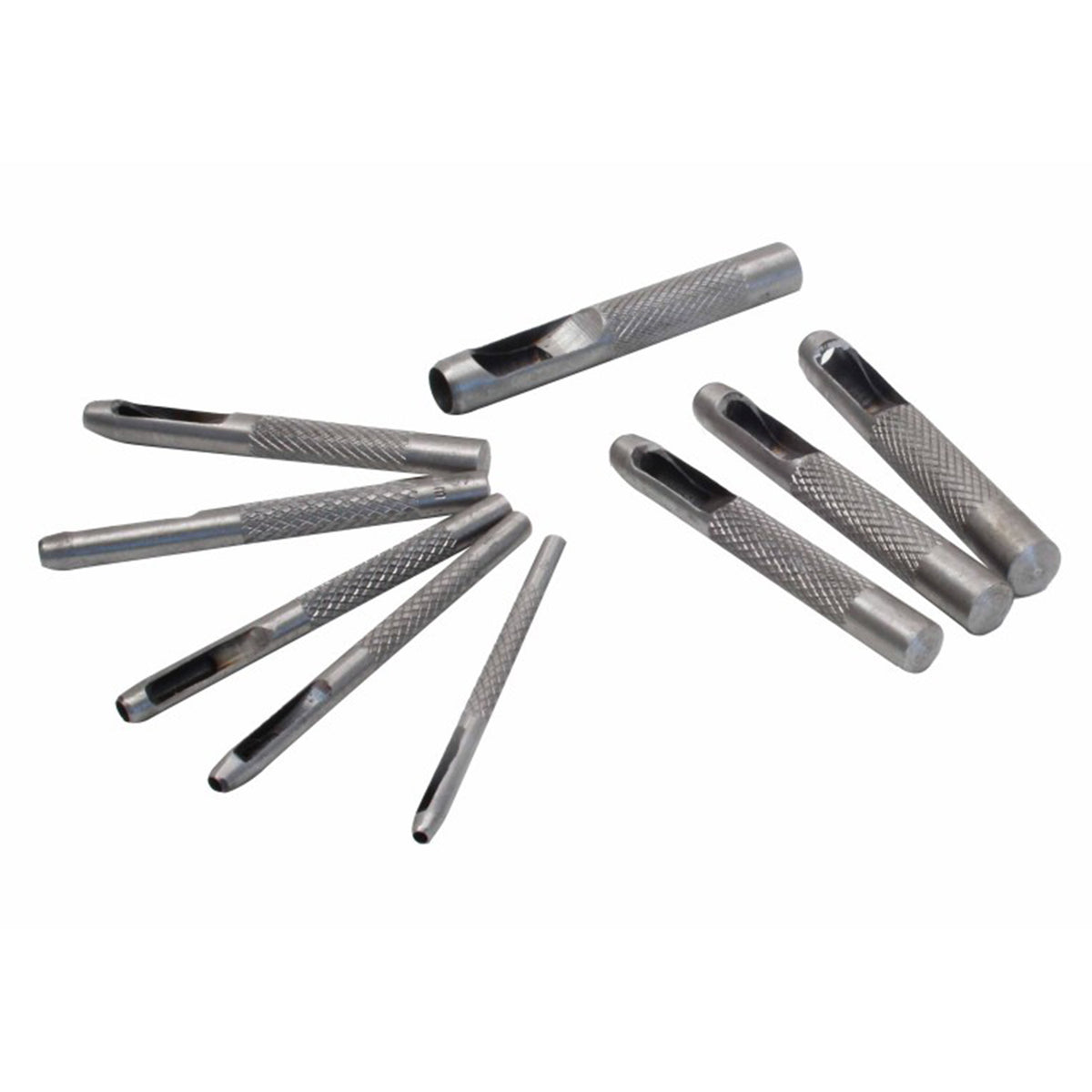 Set preducele perforatoare piele 9 piese Satra