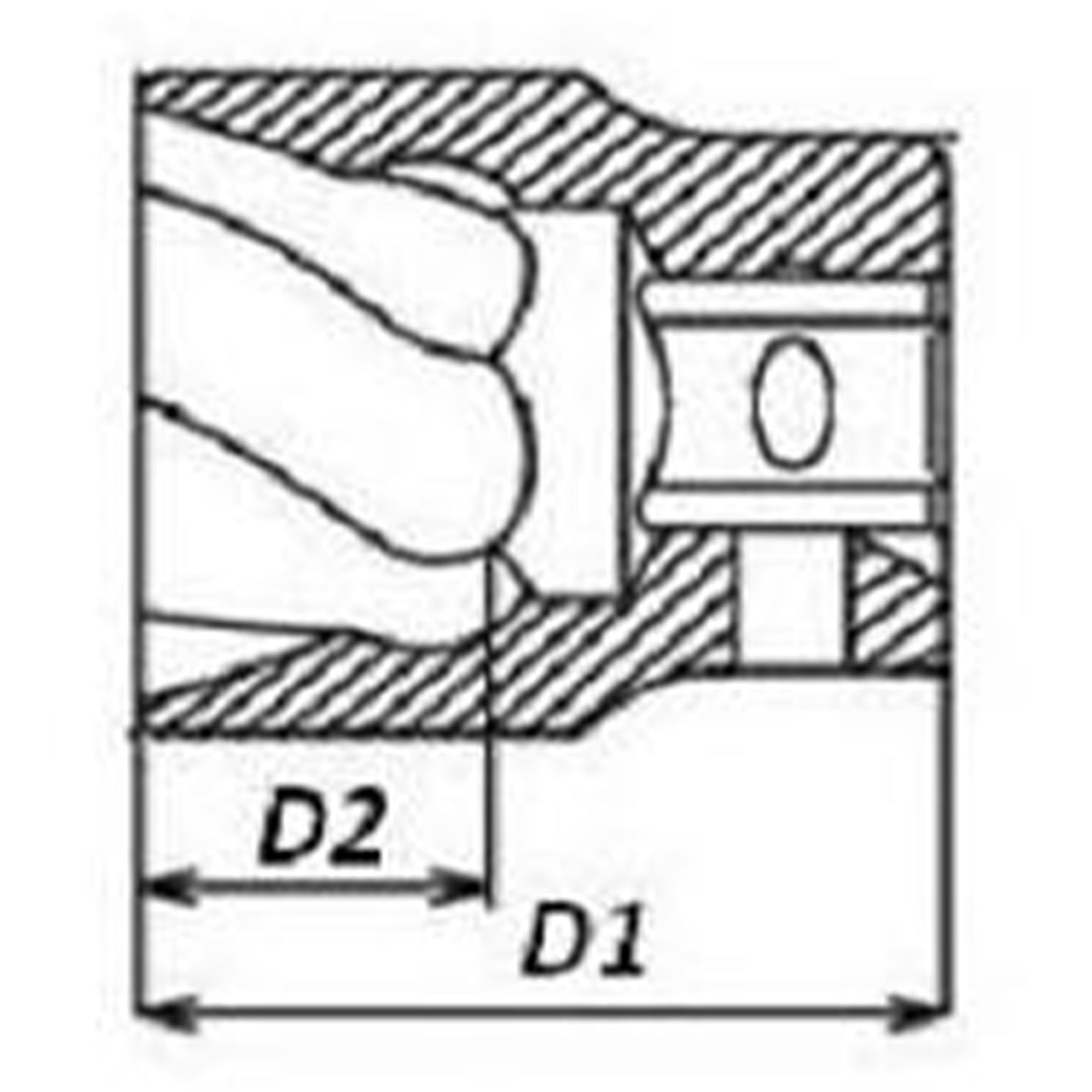 CHEIE TUBULARA 3/8 11 MM