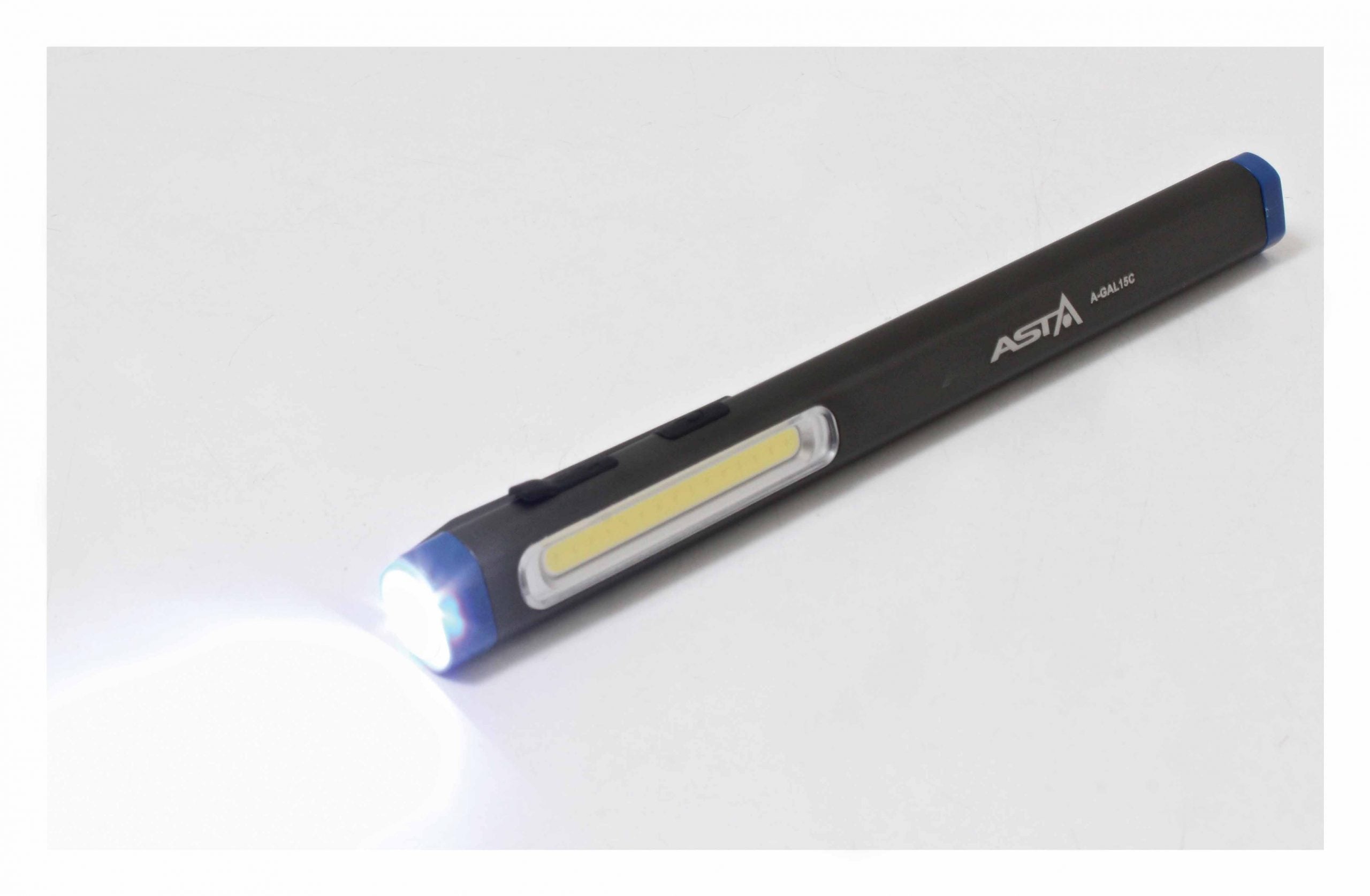 LAMPA LED COB CU ACUMULATOR TIP STILOU 300 LUMENI ASTA