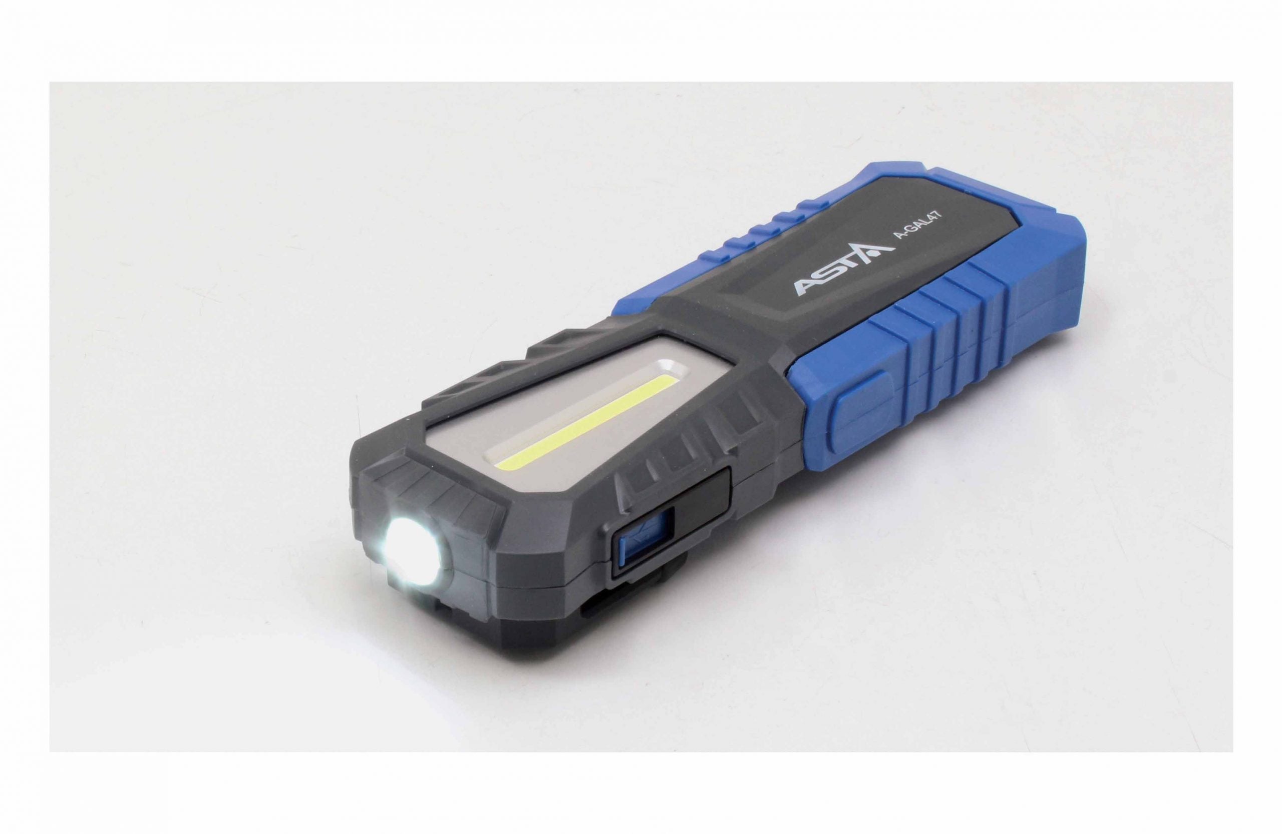 LAMPA LED COB CU ACUMULATOR 240 LUMENI ASTA